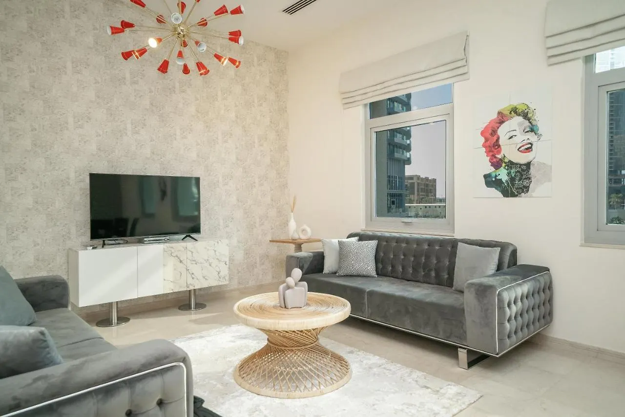 Bellavista - Villa Luxe Resort - 1Br - Burj Residences - Direct Access Dubai Fountain And Mall Förenade Arabemiraten